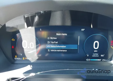 2025 Ford Police Interceptor z USA, uszkodzony, nr VIN 1FM5K8AB9SGB13773